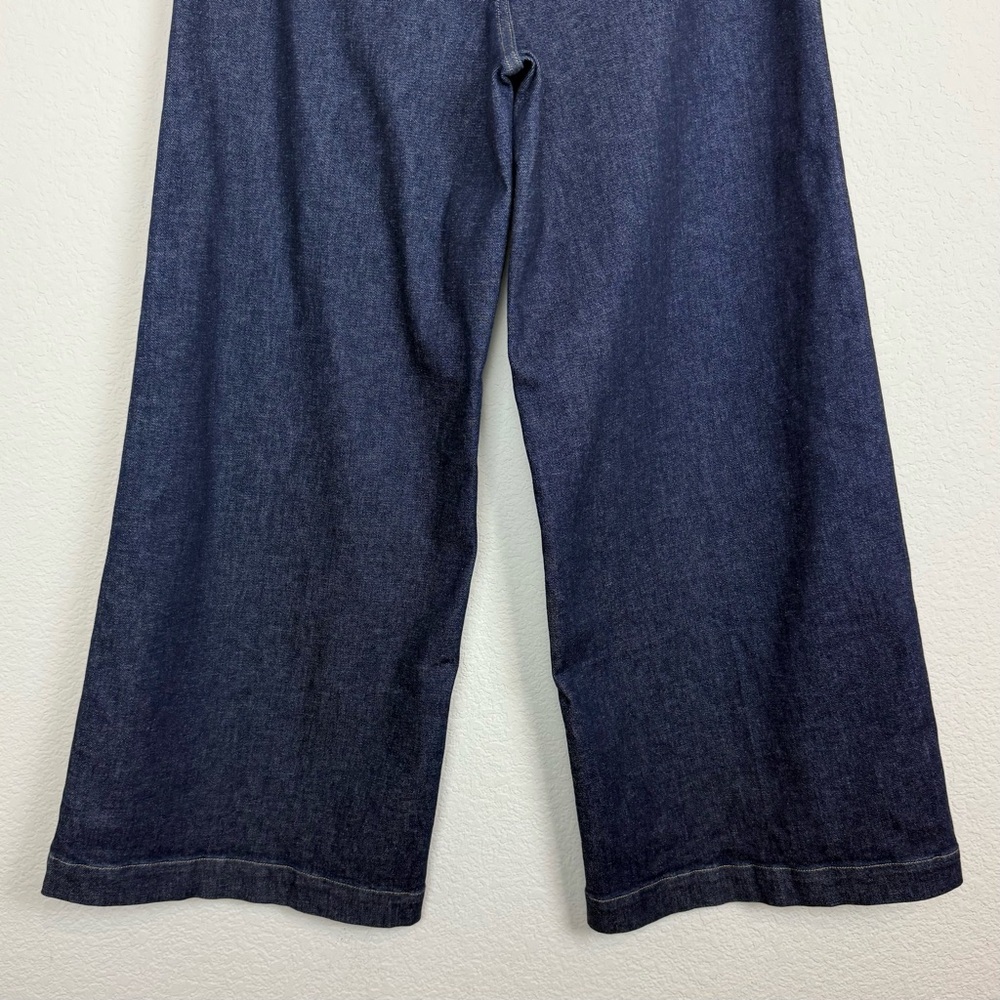 SPANX SPANXshape‎ EveryWear Wide Leg Jeans in Raw Indigo - Picture 9 of 13